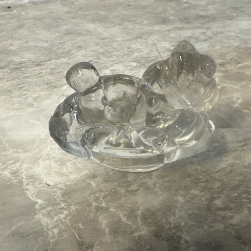 Vintage glass rocking horse - rocking,
