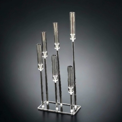 Arm acrylic candelabra - 6-arm,