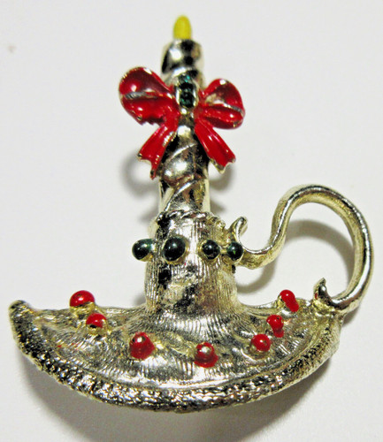 Vtg big candle stick holder - big,