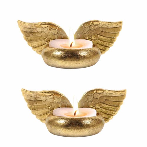 Angel wings tealight candle - tealight,