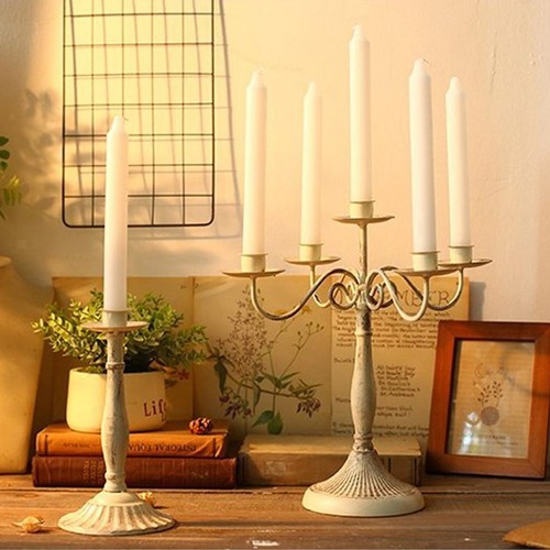 Vintage taper candle holder - vintage,
