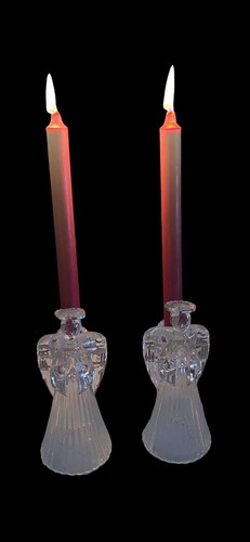 Angel candlestick holders - angel,
