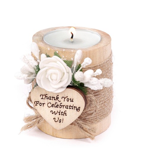 Piece wooden tealight - wooden,
