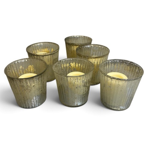 Set mercury glass - of,