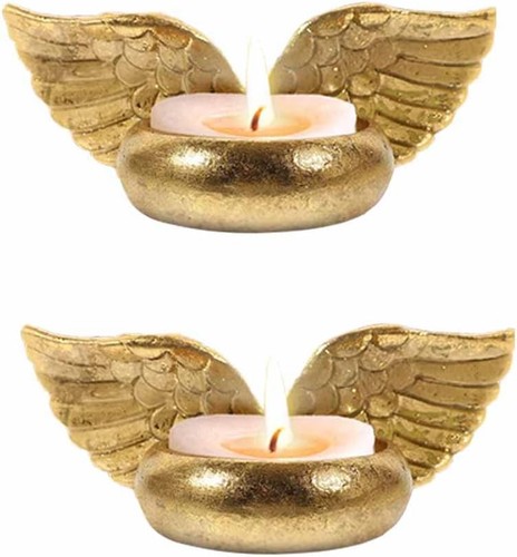 Angel wings tealight - angel, candle