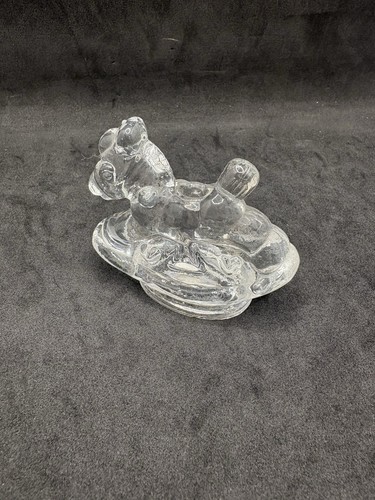 Vintage glass rocking - vintage,
