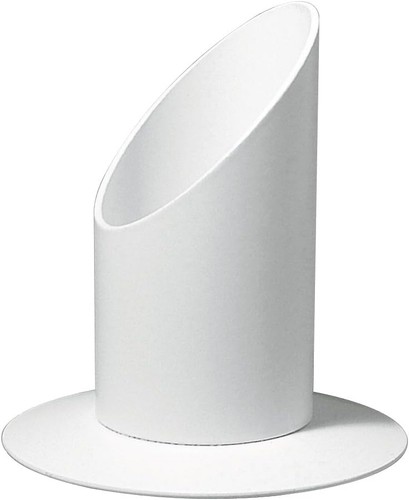 Rayher white candle holder for - white,