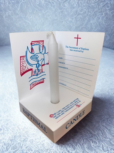 Baptismal candle holders - baptismal,